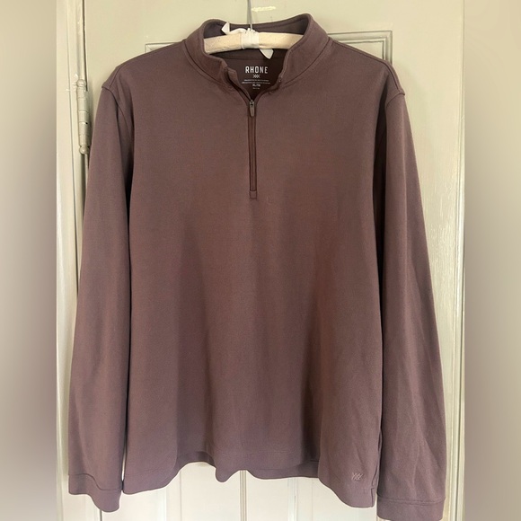 Rhône DreamState 1/4 Zip XL Men’s Brown - Picture 1 of 5